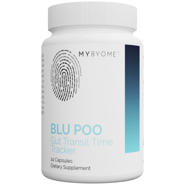 #369 Blu Poo - MYBYOME - Gut Transit Time Tracker