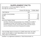 Hormone Superfood - Prebiotic for Hormone Balance - supplement facts G24