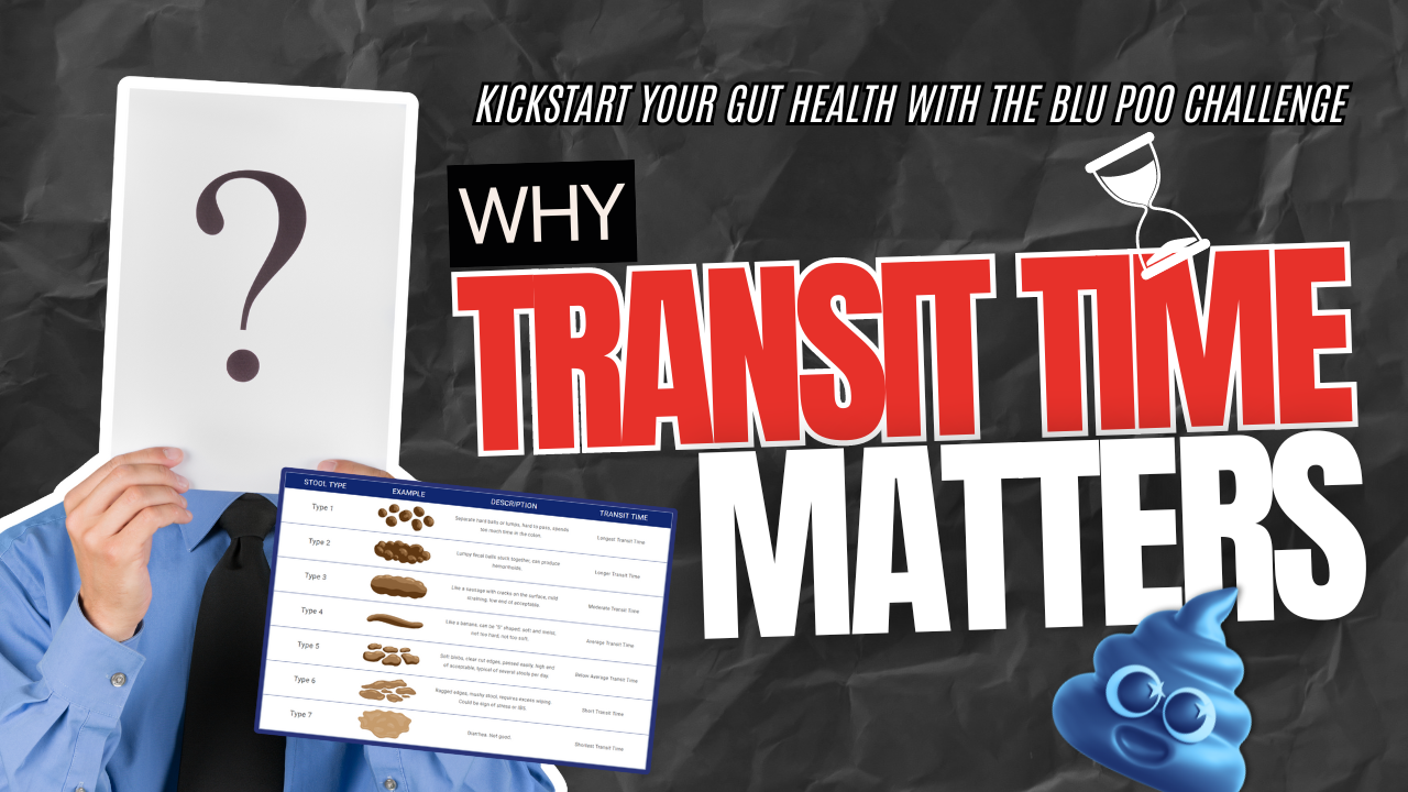 Kickstart Your Gut Health with the Blu Poo Challenge - Why Transit Time Matters