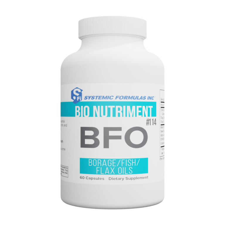 SF00114 - BFO - Borage Flax Fish Oil