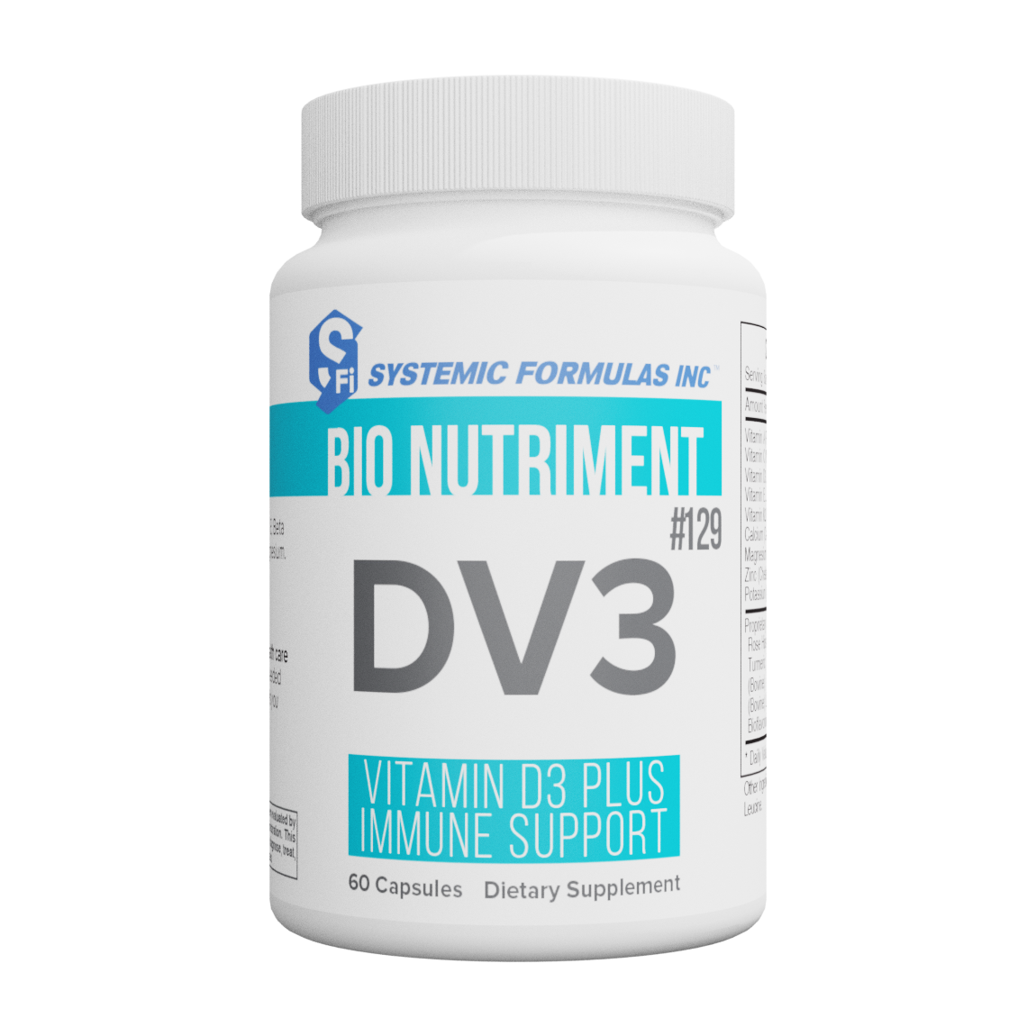 SF00129 - DV3 - Vitamin D3 Plus Immune Support