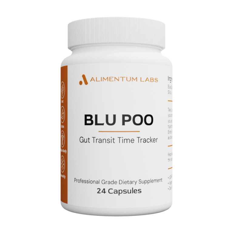 BLU POO (Bottle) - Gut Transit Time Tracker