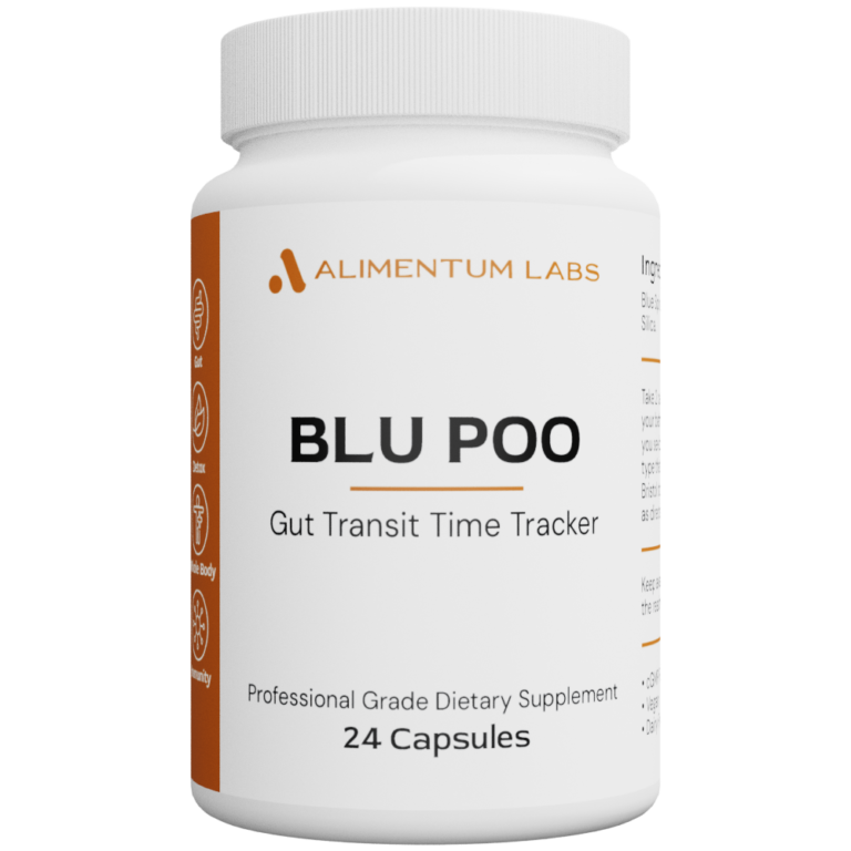 BLU POO (Bottle) - Gut Transit Time Tracker
