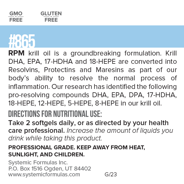 RPM Omega - label info - G23