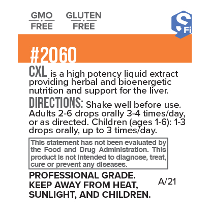 CXL - label info - A/21