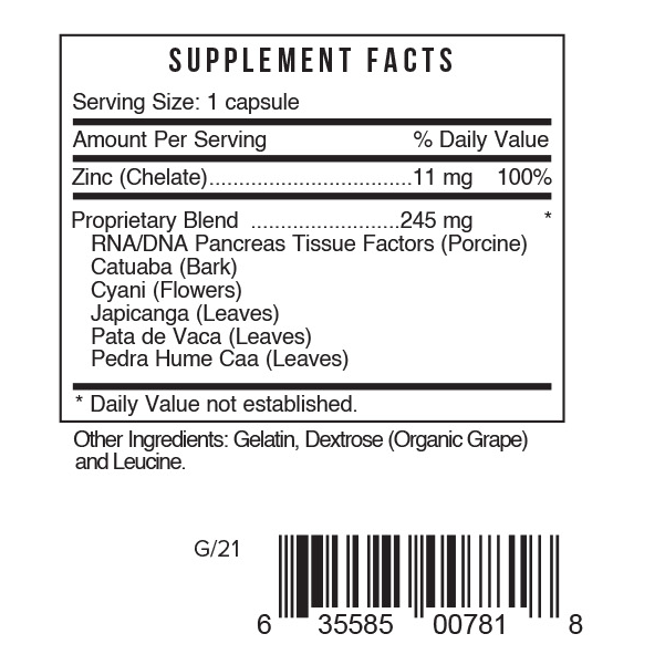 P - Pancreas - label SFB - G/21