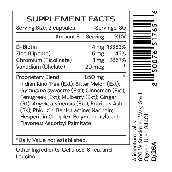 GlucoGenic - label SFB - D/26A