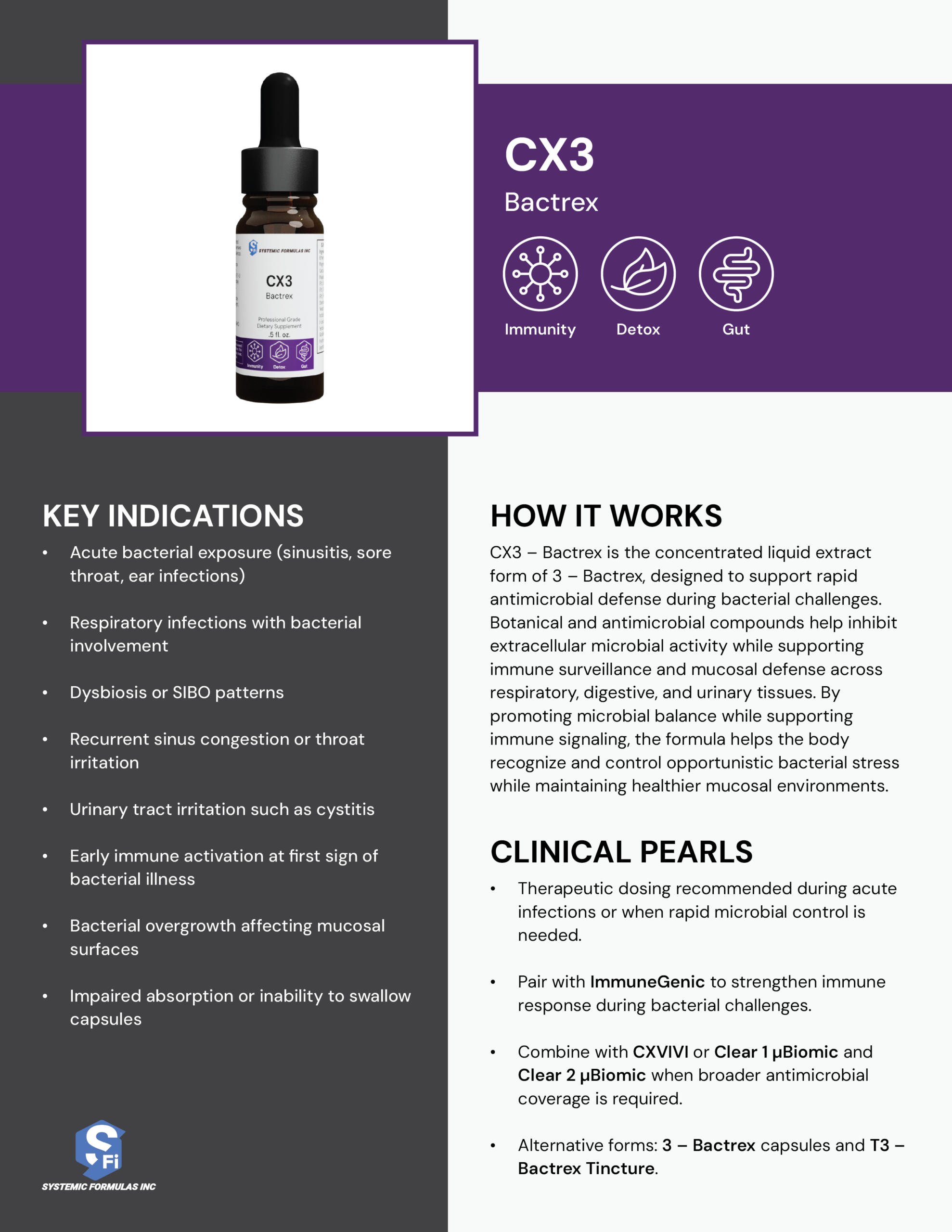 CX3 - Bactrex