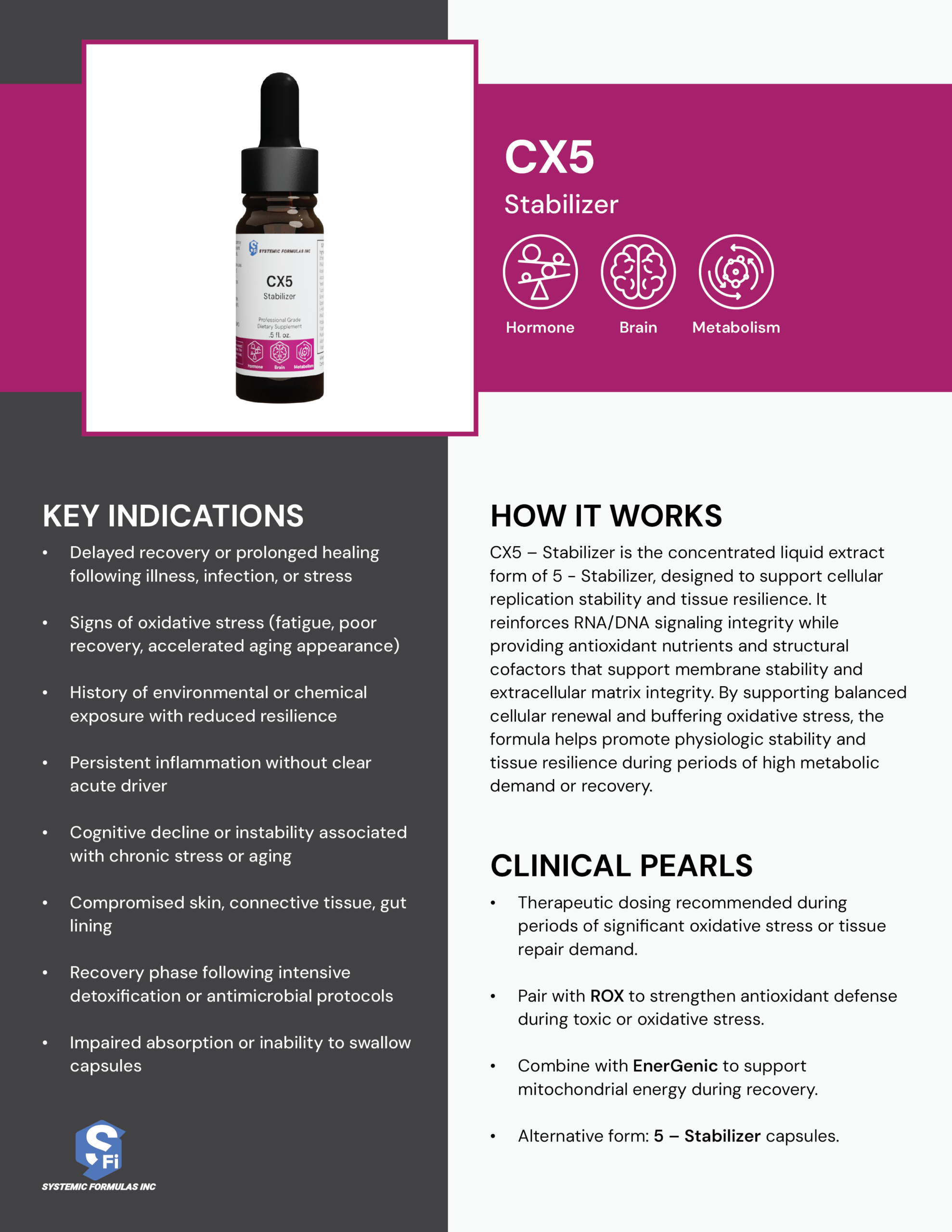 CX5 - Stabilizer