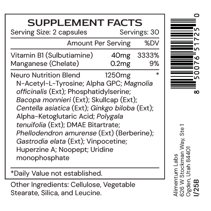 NeuroGenic - label SFB - I/25B