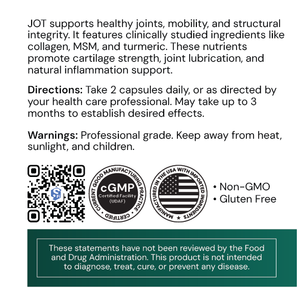 JOT - label info - G/26A