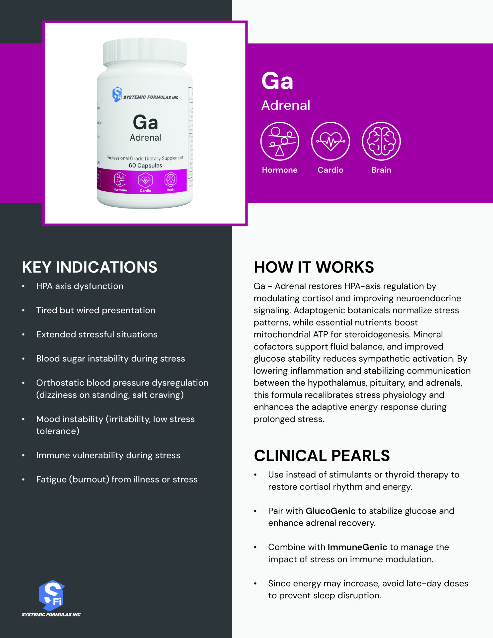 Ga - Adrenal Practitioner Reference Guide