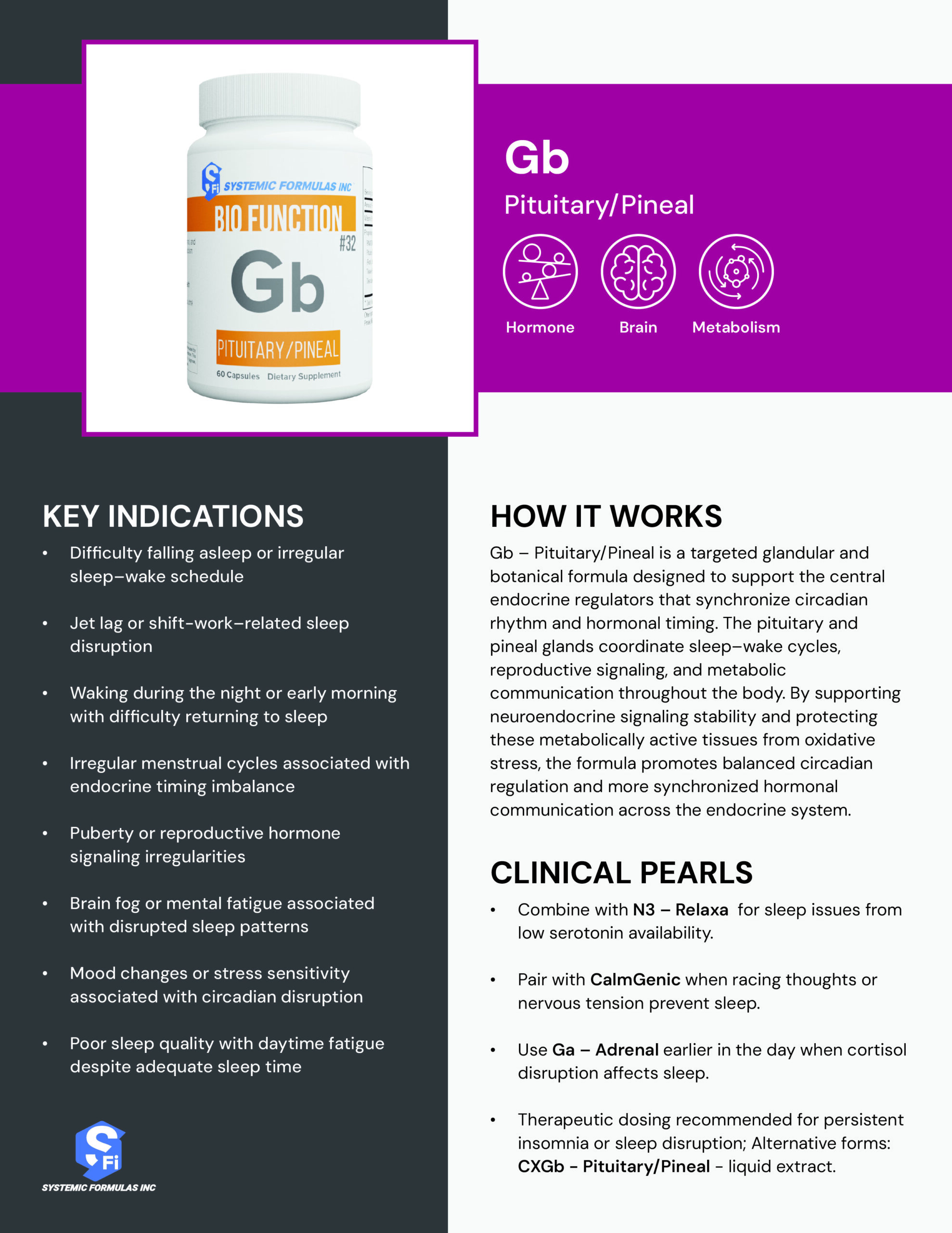 Gb - PituitaryPineal Practitioner Reference Guide