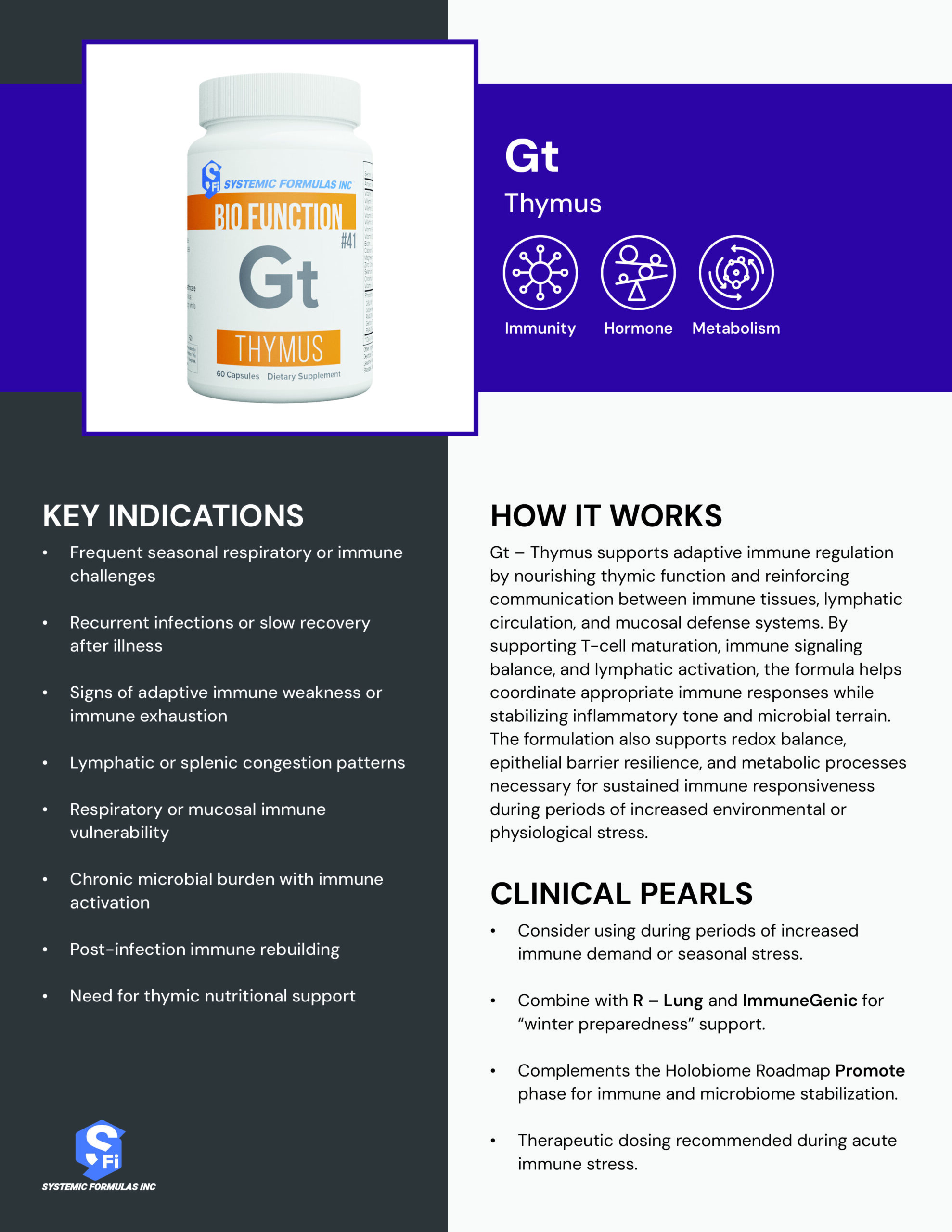 Gt - Thymus Practitioner Reference Guide