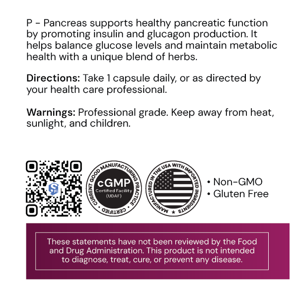 P - Pancreas - label info - G/26A