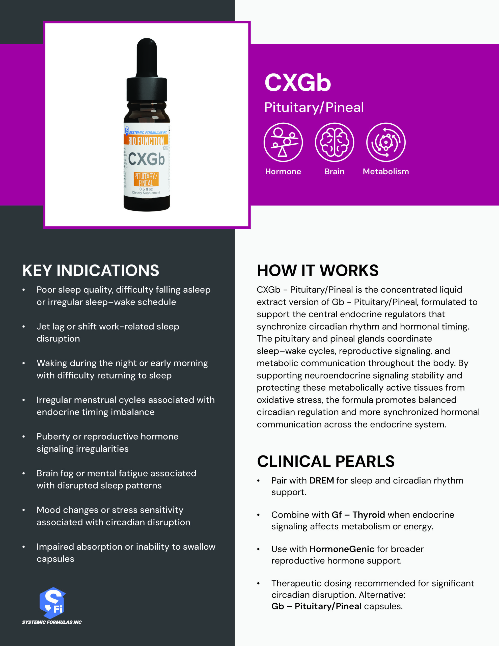 CXGb - PituitaryPineal Practitioner Reference Guide