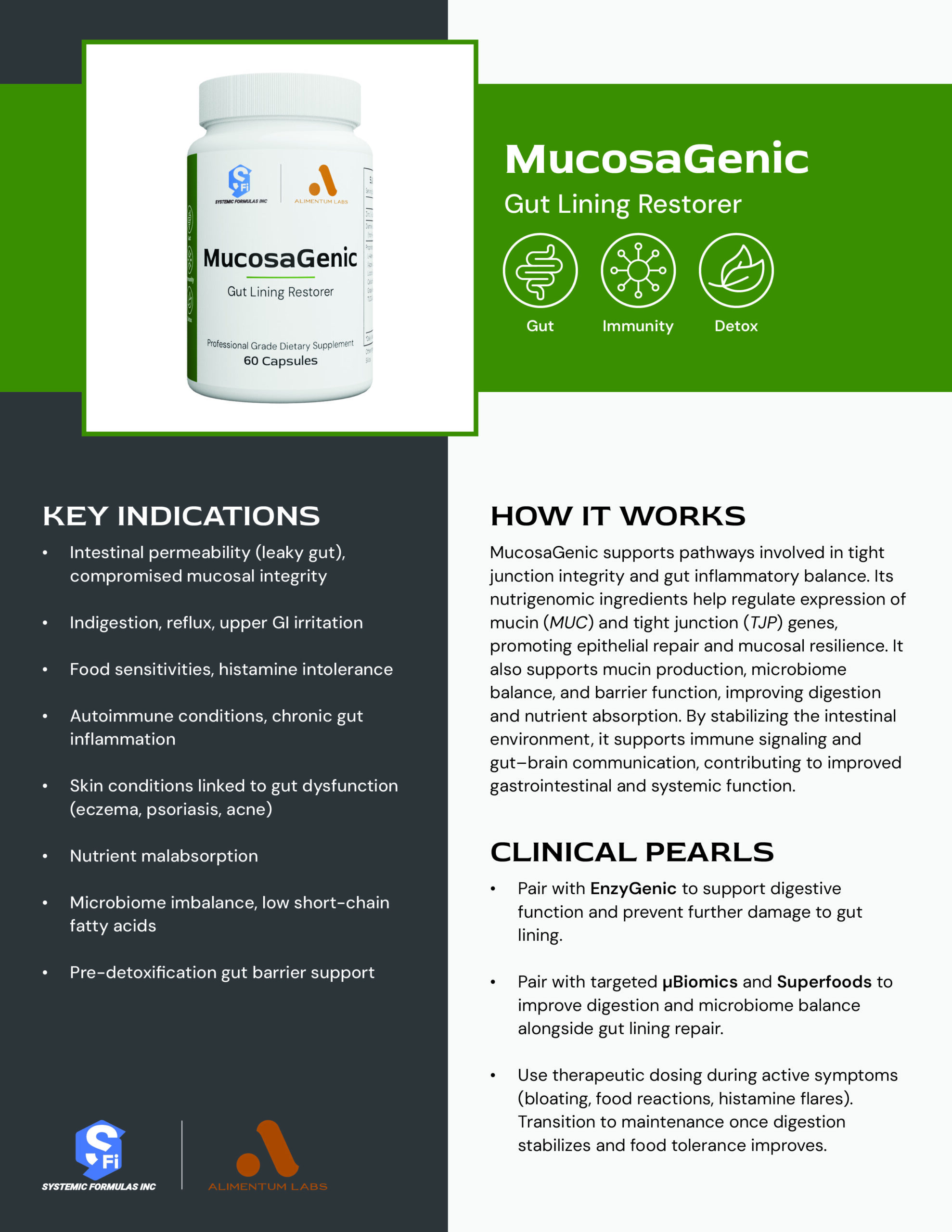 MucosaGenic Practitioner Reference Guide