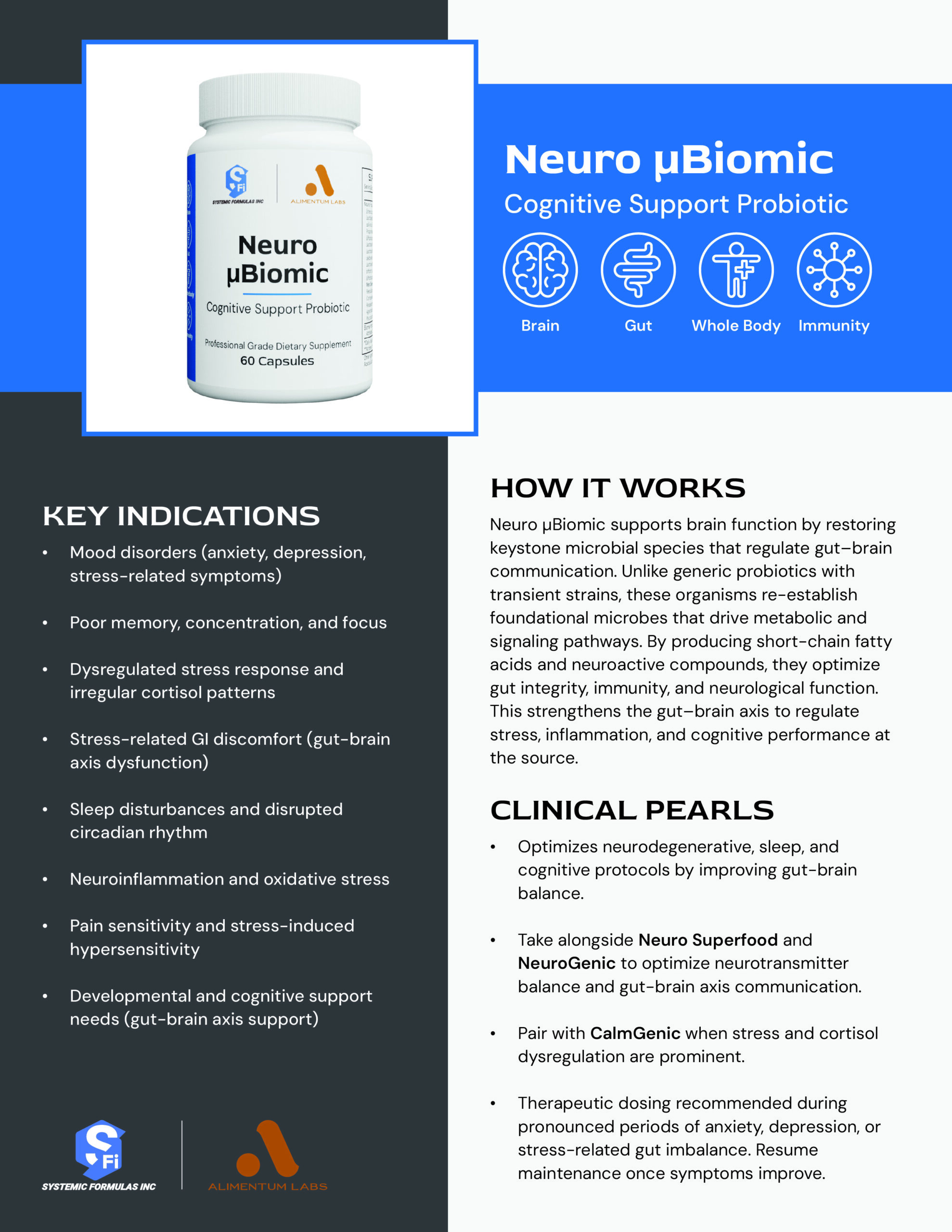 Neuro µBiomic Practitioner Reference Guide