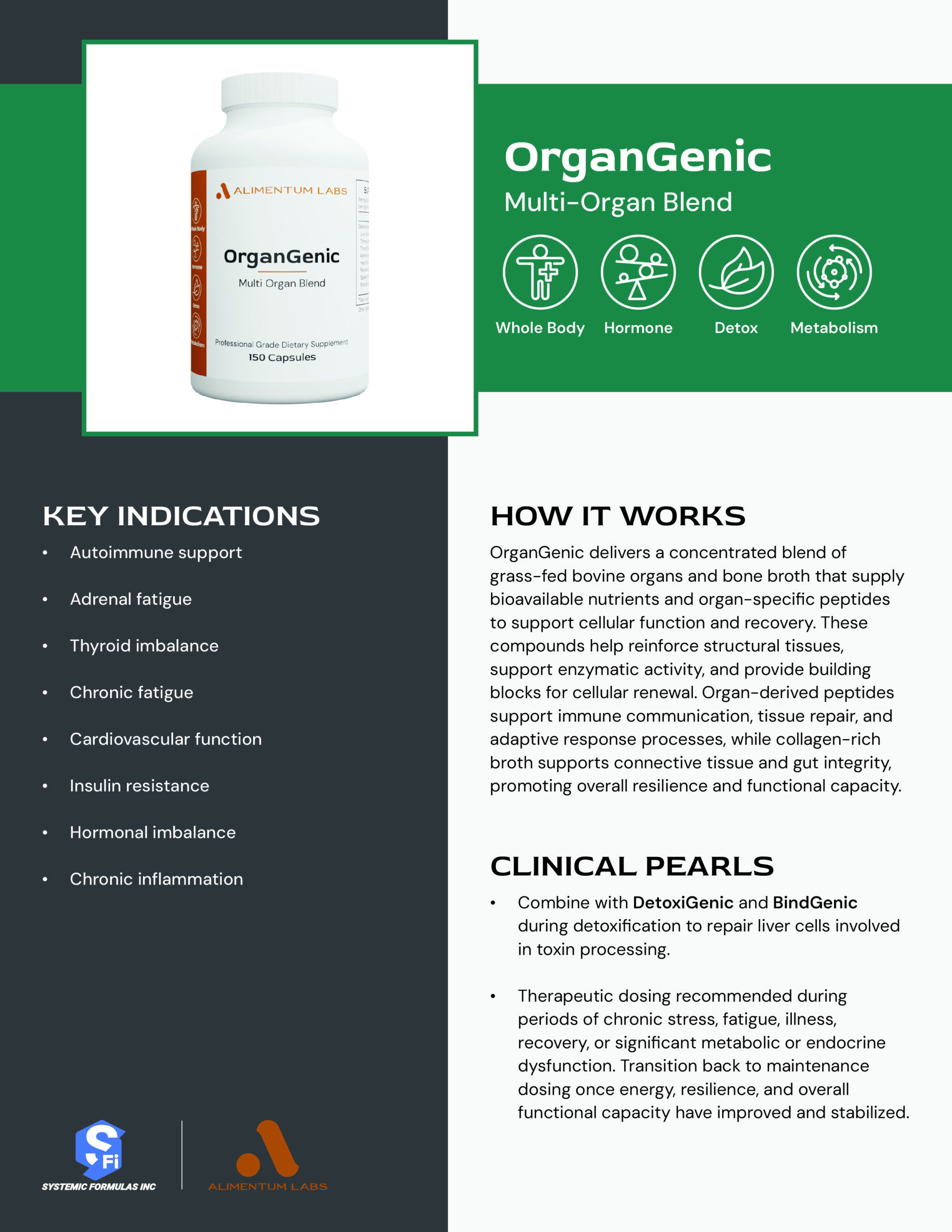 OrganGenic Practitioner Reference Guide