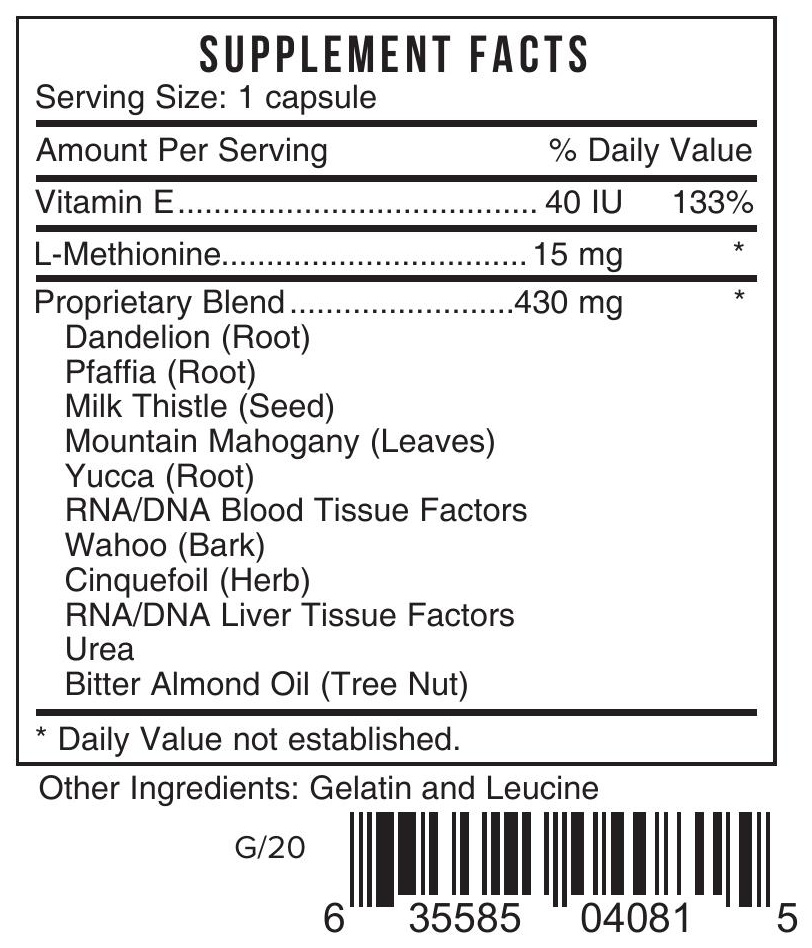 Clnz Chelator Systemic Formulas